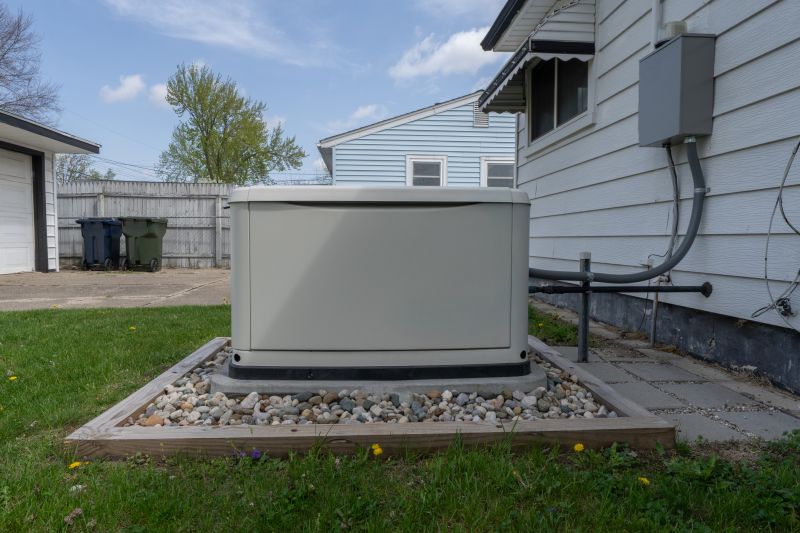 Residential Generator with Power Panel