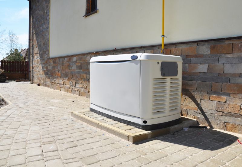 Home Backup Generator Exterior View