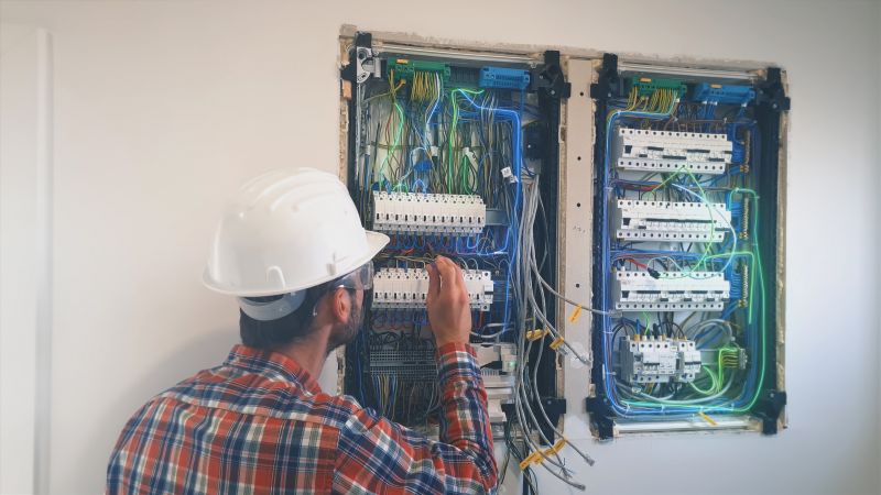 Technician Performing Repair